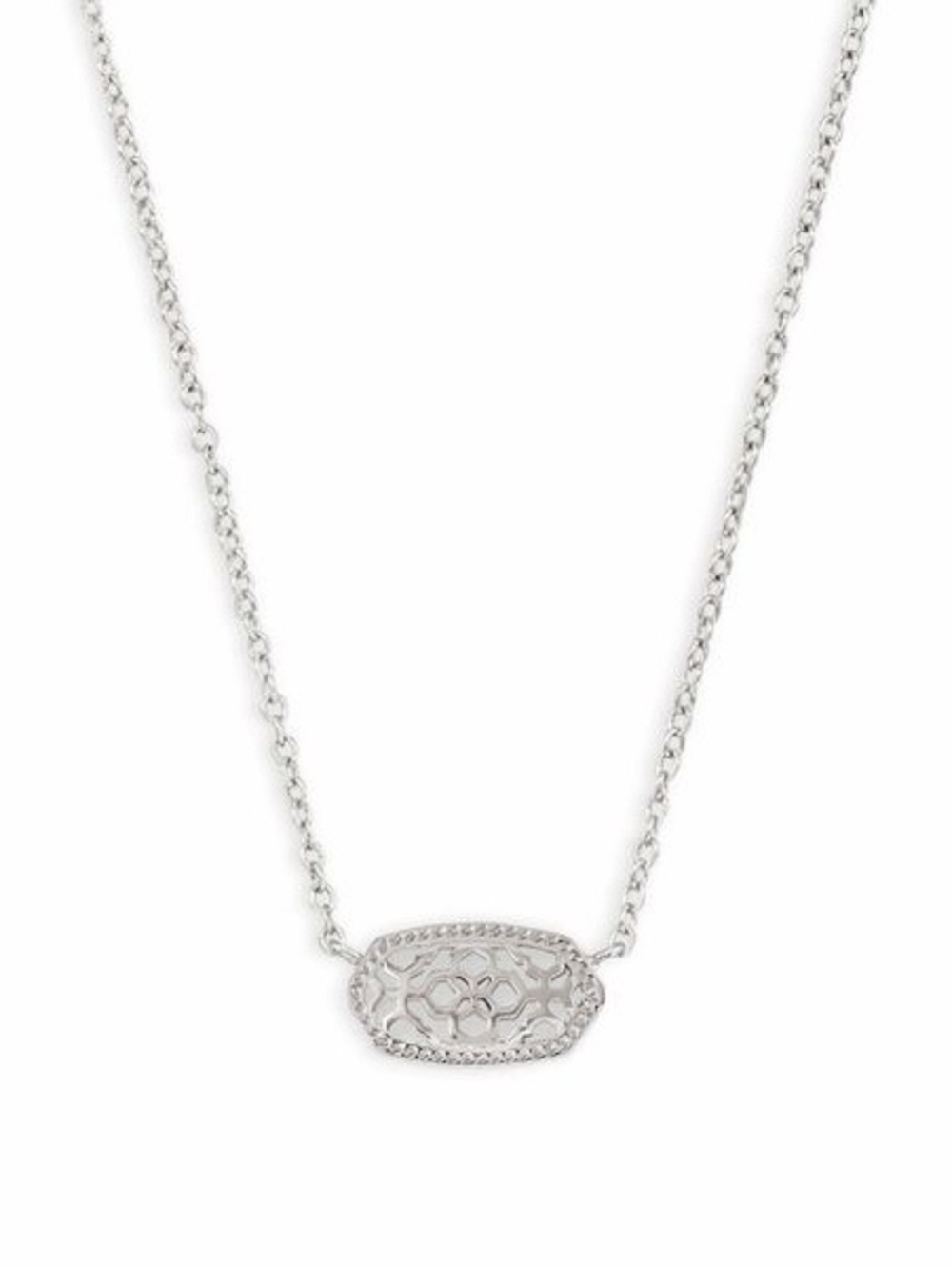 KENDRA SCOTT • Silver Filigree Elisa Necklace
